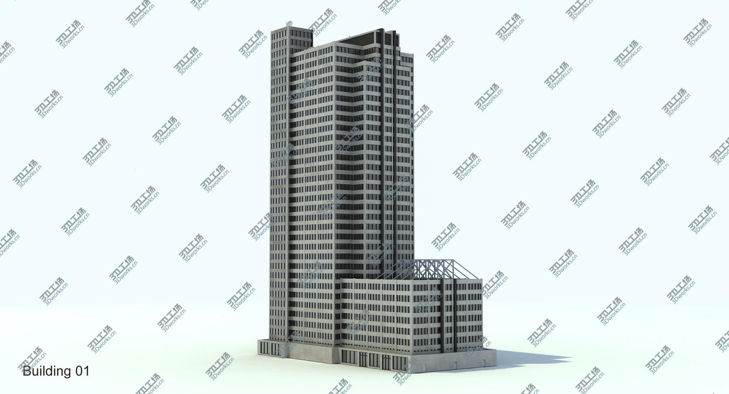 images/goods_img/202105072/Buildings City - 10 Models Collection 3D model/4.jpg